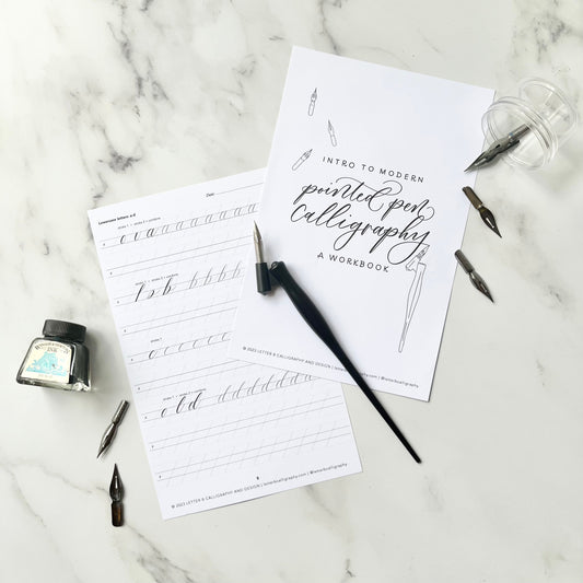 12/8 | Intro to Pointed Pen Calligraphy