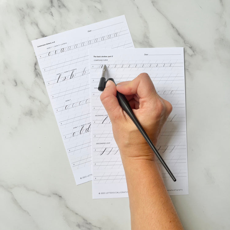 12/8 | Intro to Pointed Pen Calligraphy