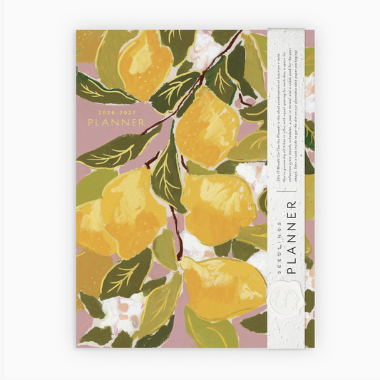 2026 - 2027 Lemons Seedlings On the Go Planner