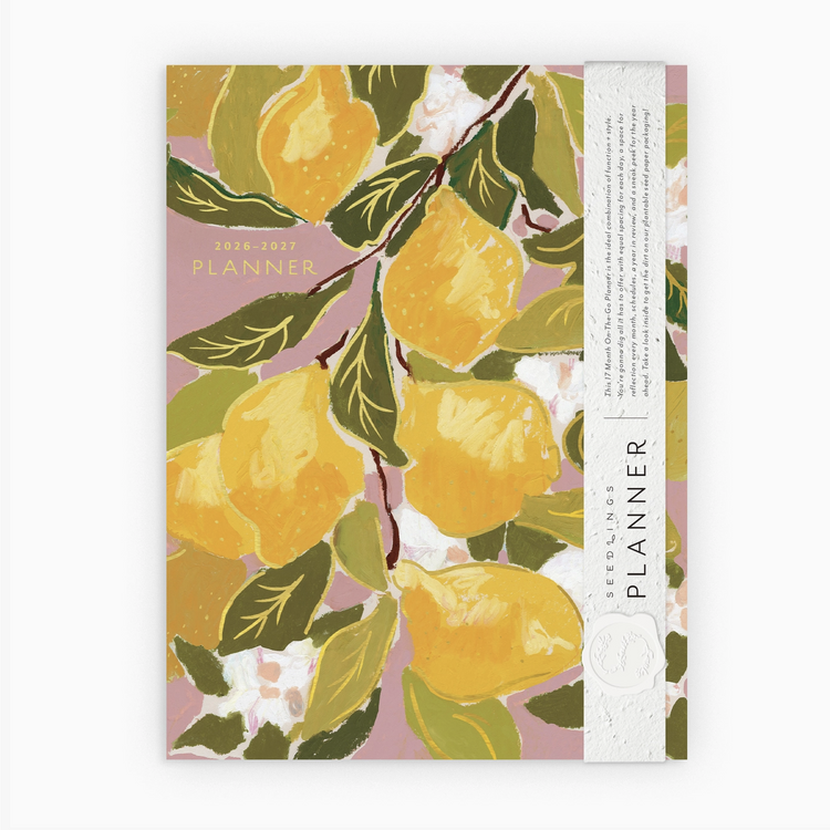 2026 - 2027 Lemons Seedlings On the Go Planner