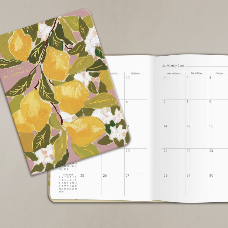 2026 - 2027 Lemons Seedlings On the Go Planner