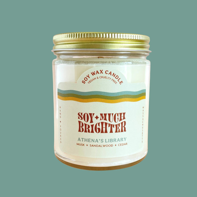Athena's Library Candle