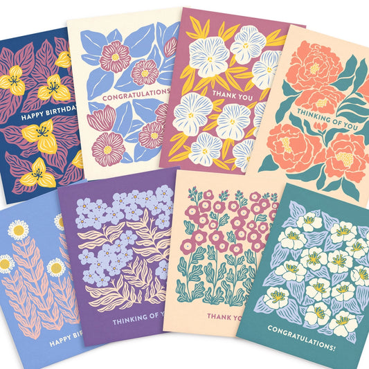 Flower Garden All Occasion Boxed Cards