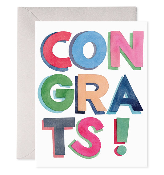Colorful Congrats