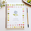Flower Watercolor Workbook