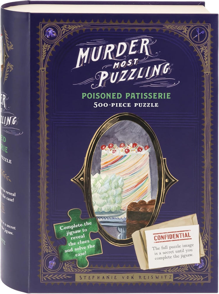 Murder Most Puzzling 500-Piece Puzzle