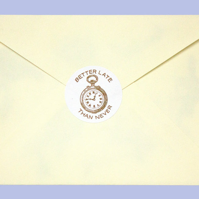 Better Late Than Never Envelope Seals