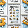 2027 Animal Swimsuit Calendar