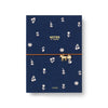 Twilight Blooms Fabric Lined Notebook