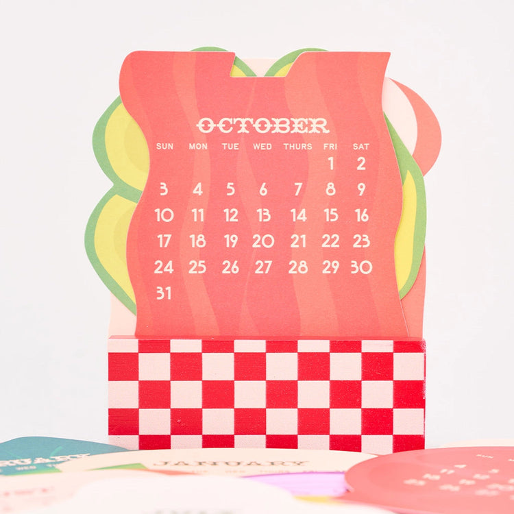 Desktop Sandwich Calendar