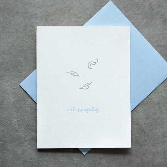 With Sympathy